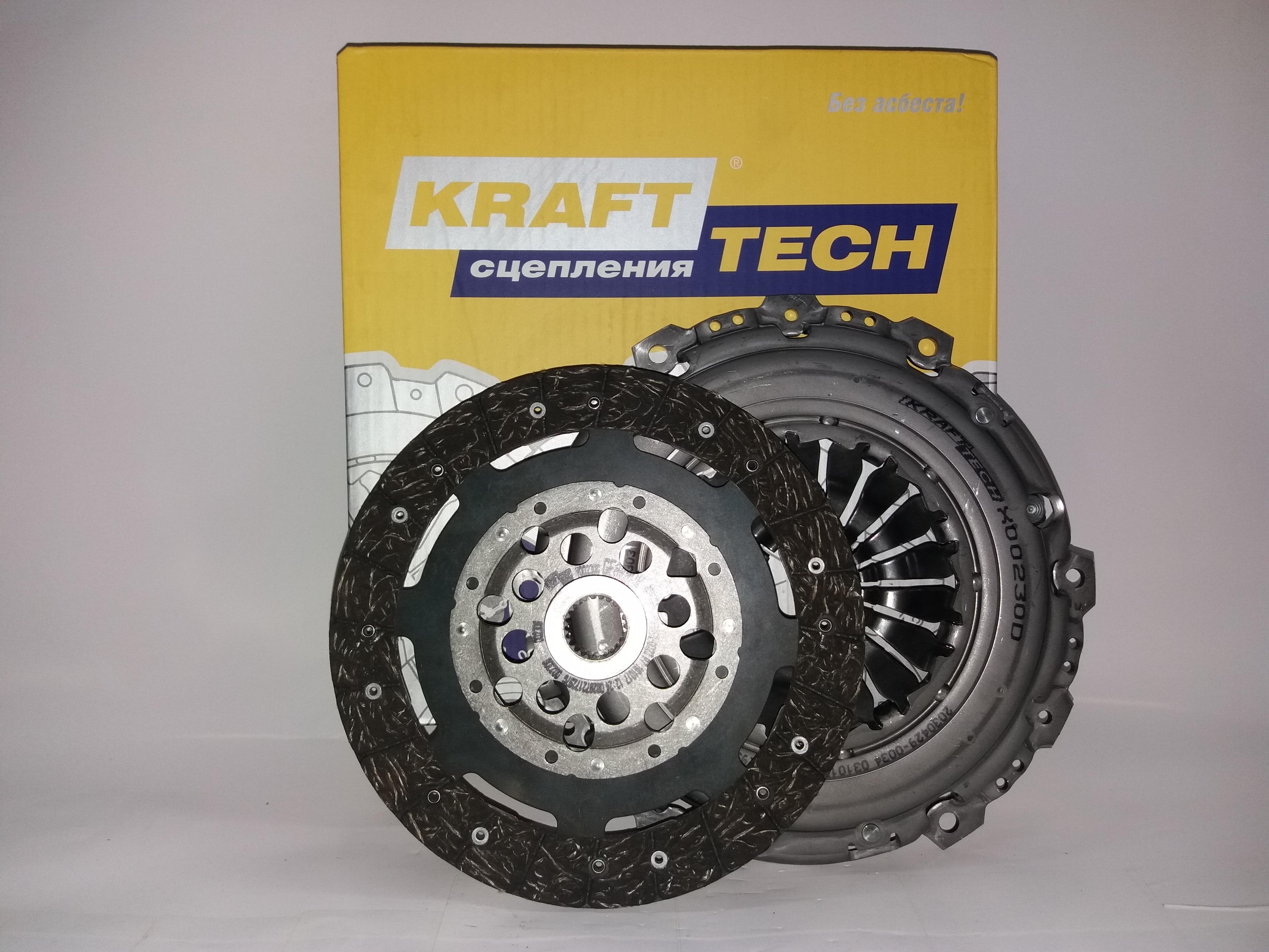 

Компл.Сцепления Ford Mondeo Iii 1.8 2.0 00-02 Без Подшипника KraftTech арт. W00230A9