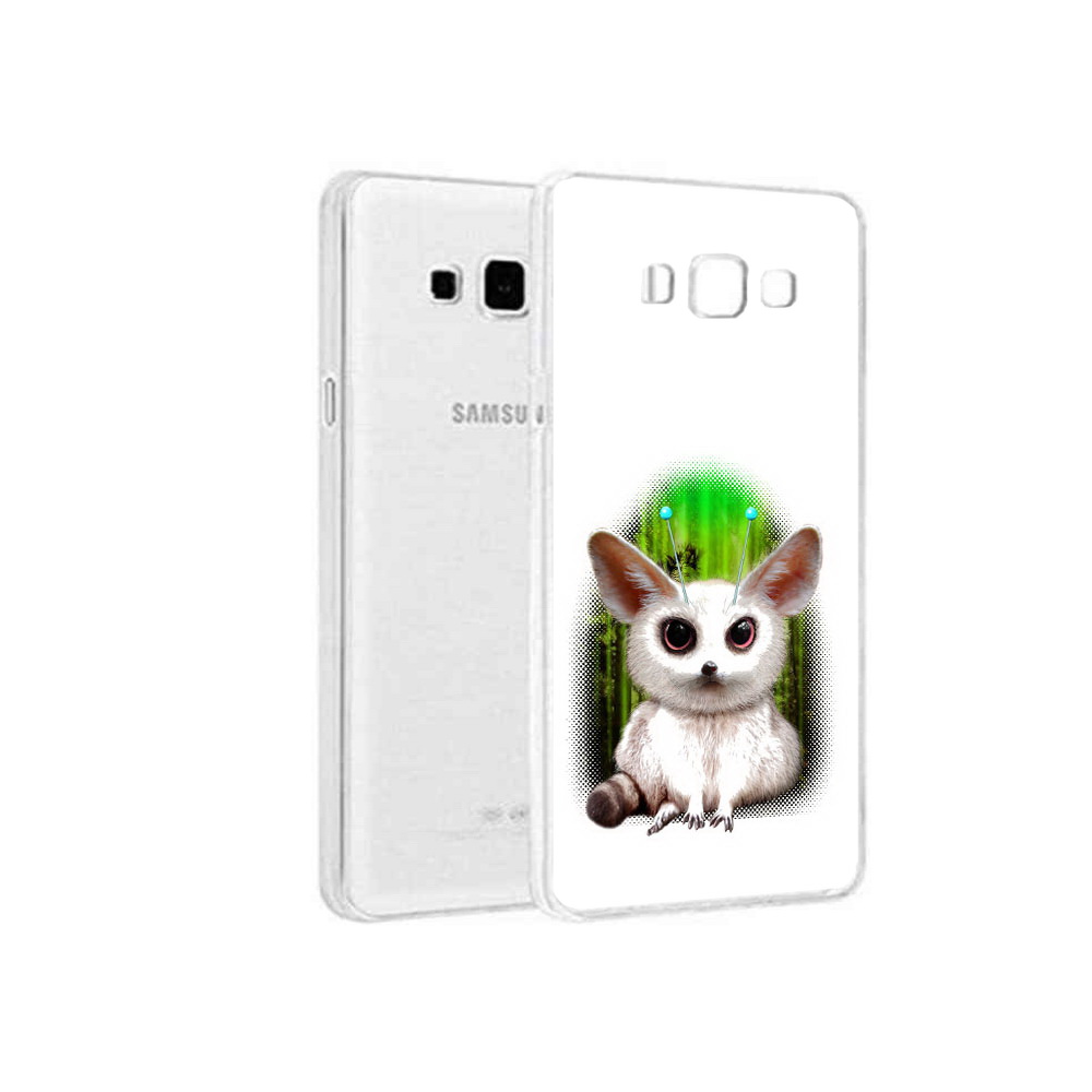 

Чехол MyPads Tocco для Samsung Galaxy A8 пушистое животное, Прозрачный, Tocco