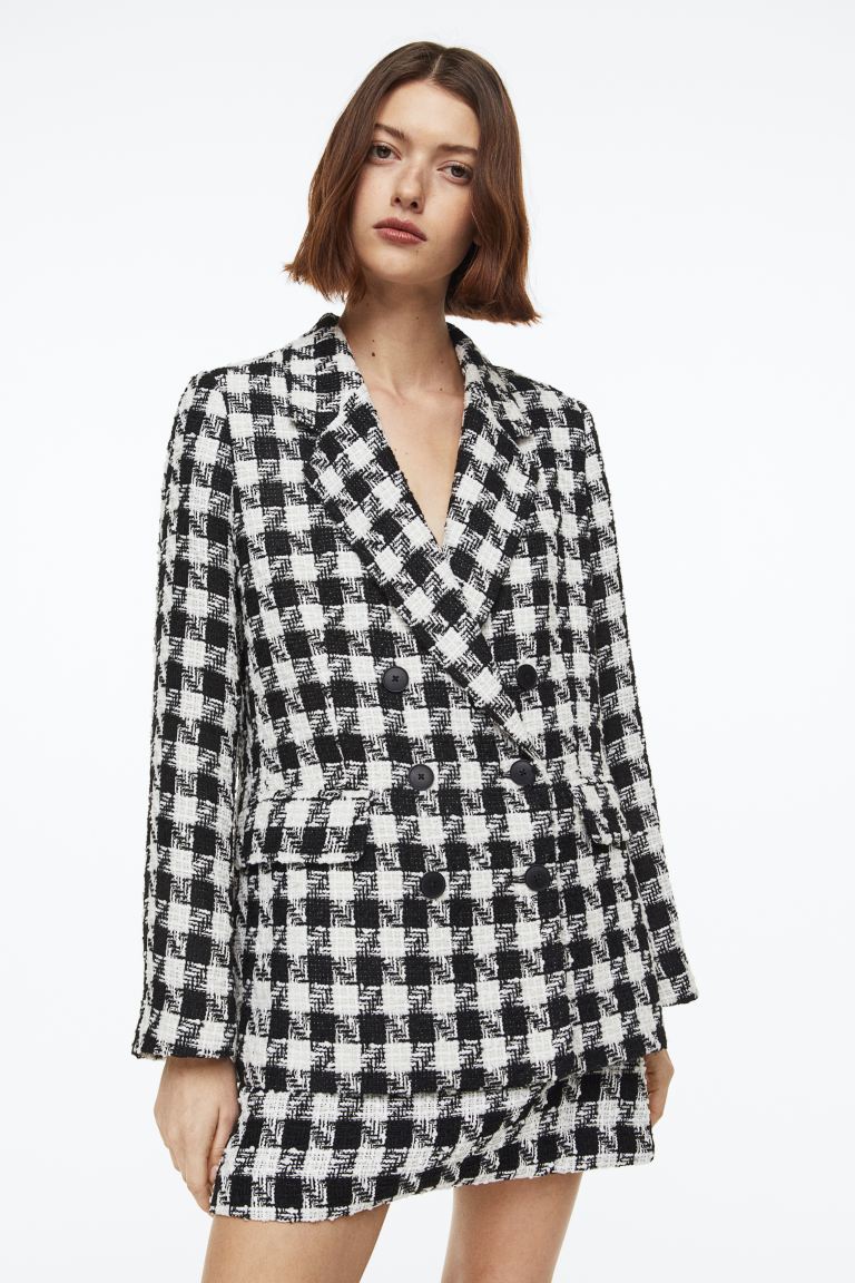 

Блейзер женский H&M 1121830003 черный S (доставка из-за рубежа), 1121830003