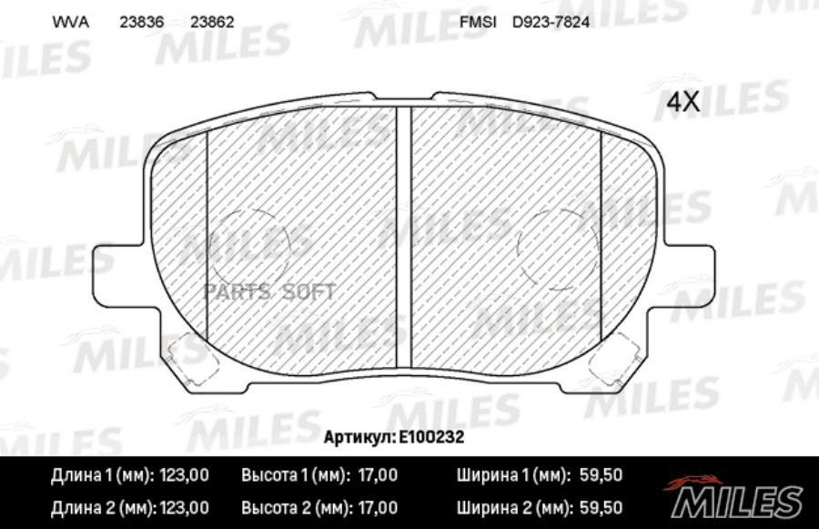

Колодки Тормозные Передние (Без Датчика) (Смесь Semi-Metallic) (Toyota Avensis Verso 2.0/2