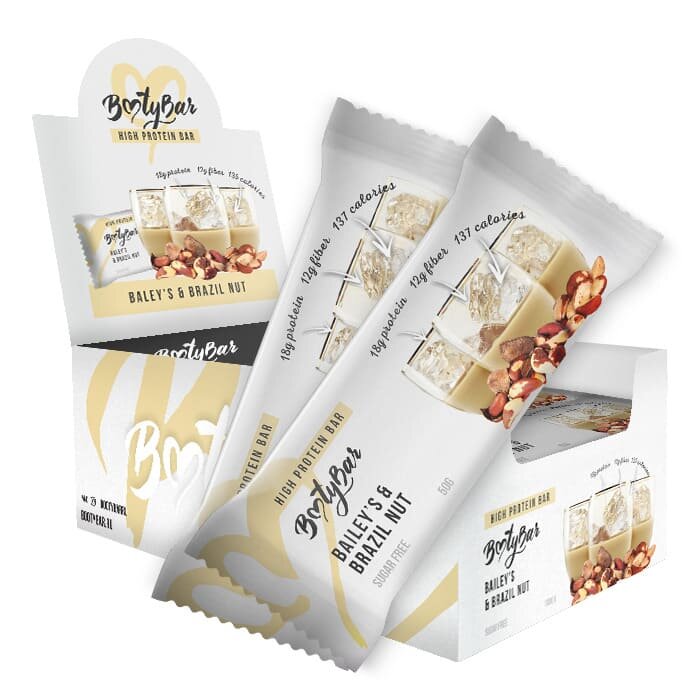 фото Батончик bootybar protein bar 20 50 г, 20 шт., кокосовый крем