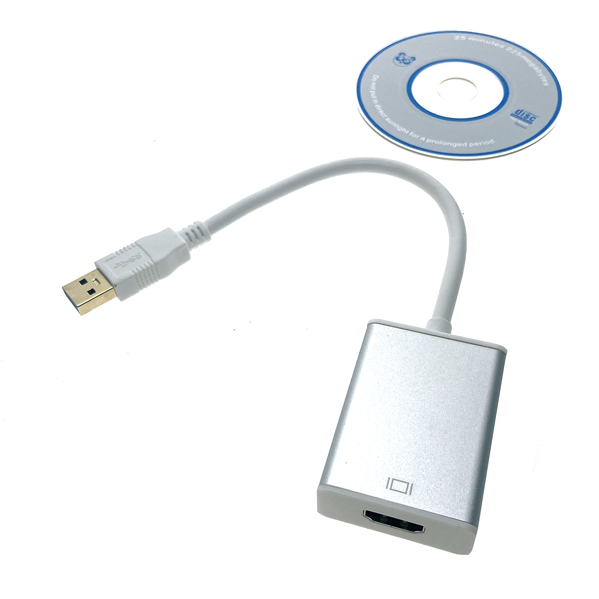 Адаптер Espada USB A-HDMI вилка-розетка 0.15м (45790)
