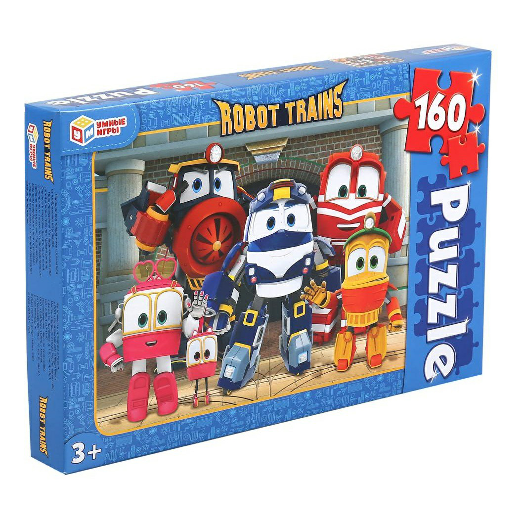 

Пазл Robot Trains 305144 Умные игры 160 элементов