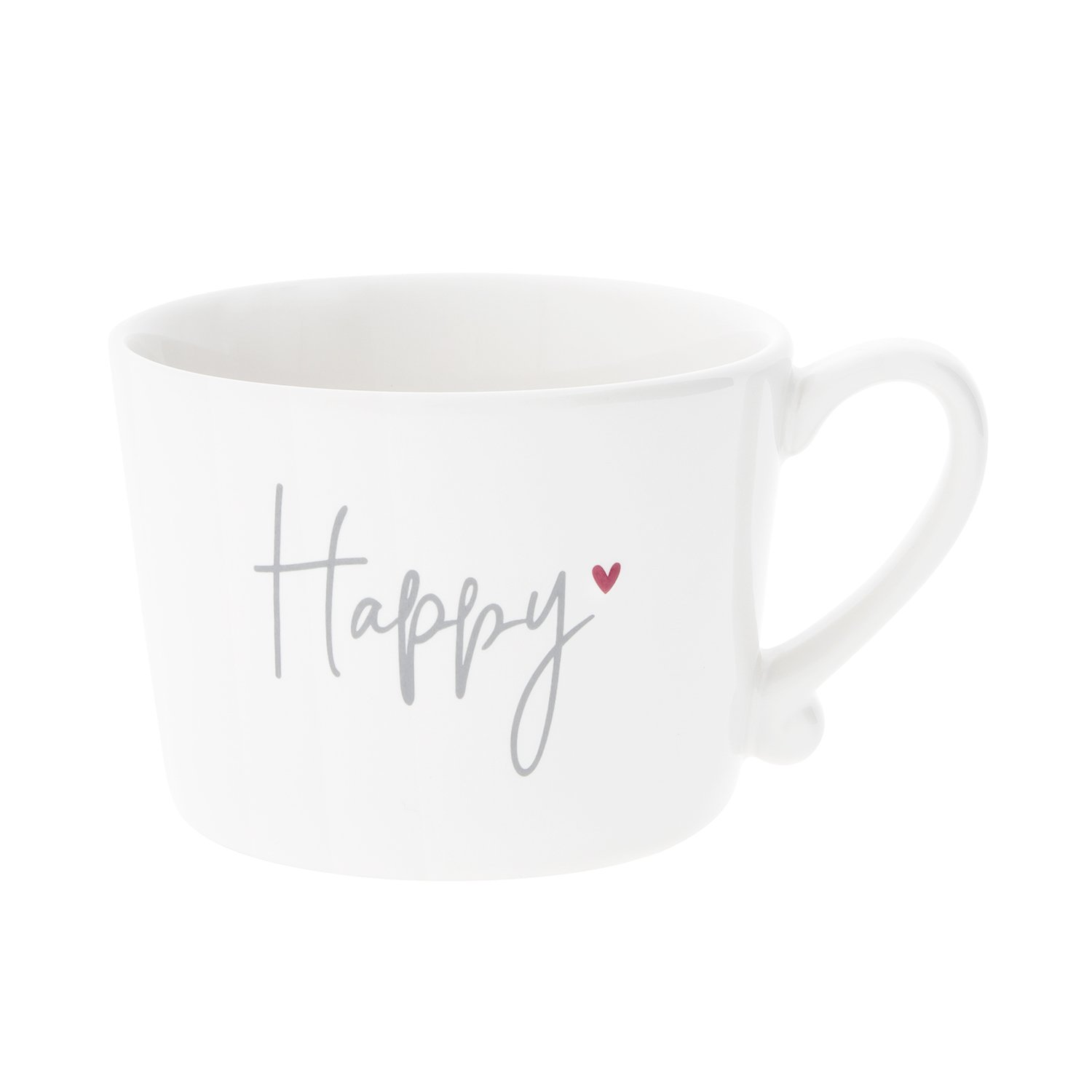 

Bastion Collections Кружка White Happy Grey Нeart Red