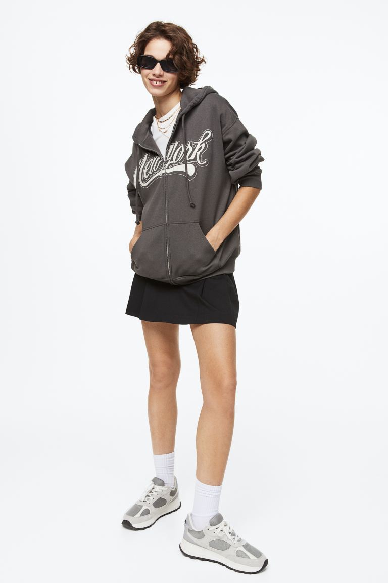 

Толстовка женская H&M 1121733002 серая M (доставка из-за рубежа), 1121733002