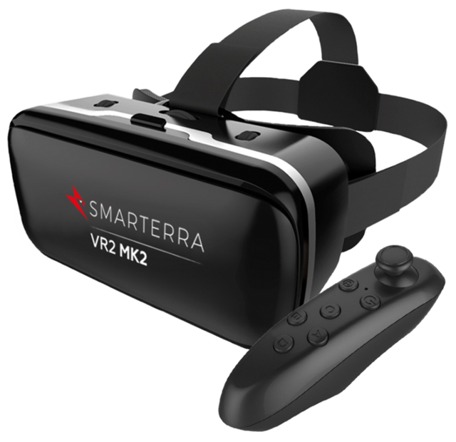 Виртуальные очки с джойстиком цена. Очки виртуальной реальности Smarterra VR 2. Smarterra vr2 mk2. Очки виртуальной реальности Smarterra vr2 mark2 черный. Smarterra vr3 очки VR 3d.
