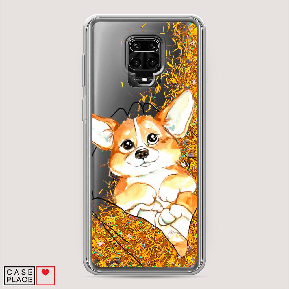 

Чехол Awog на Xiaomi Redmi Note 9S/Note 9 Pro "Корги в ладошках", Разноцветный, 37990-1