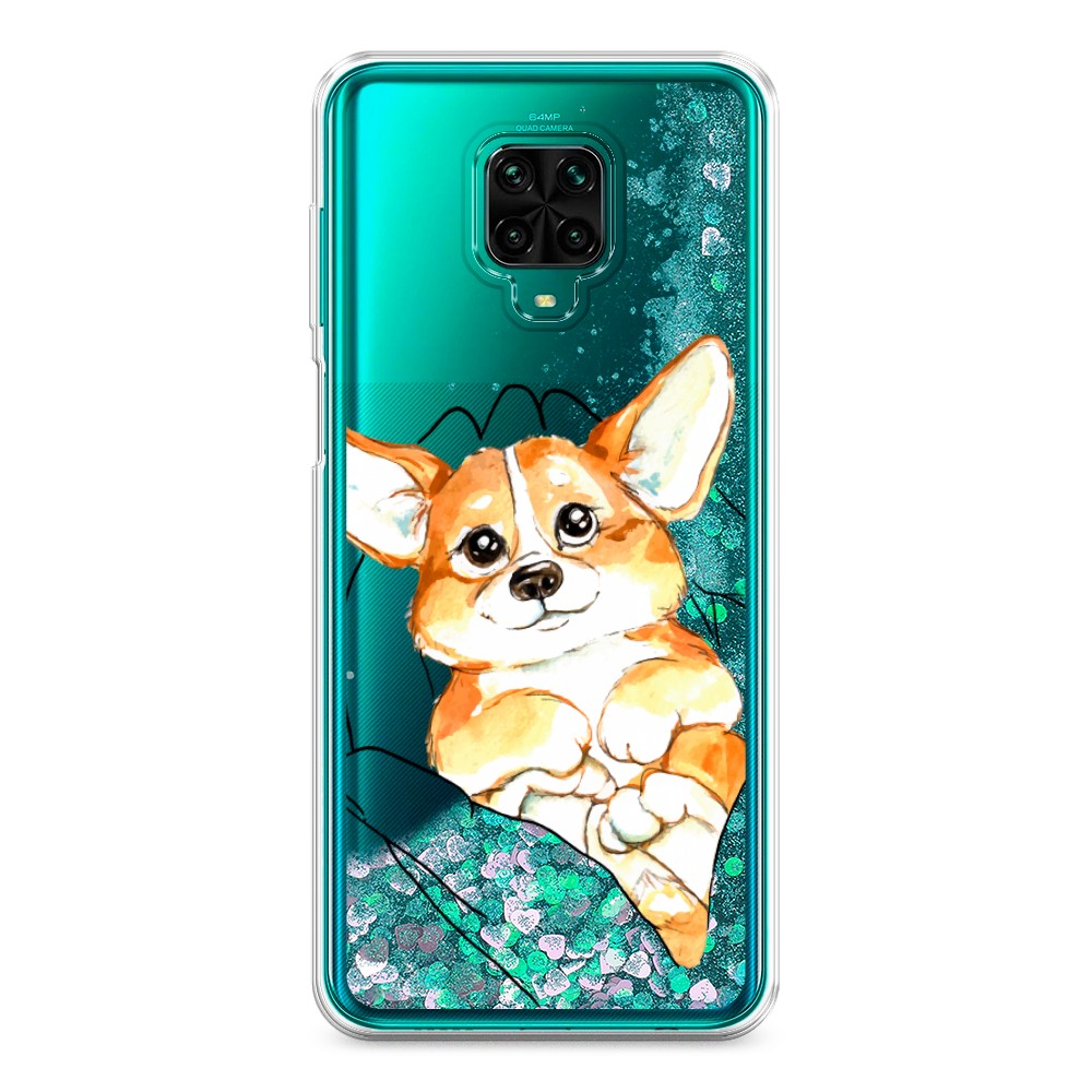 

Чехол Awog на Xiaomi Redmi Note 9 Pro/9S "Корги в ладошках", 38095-1