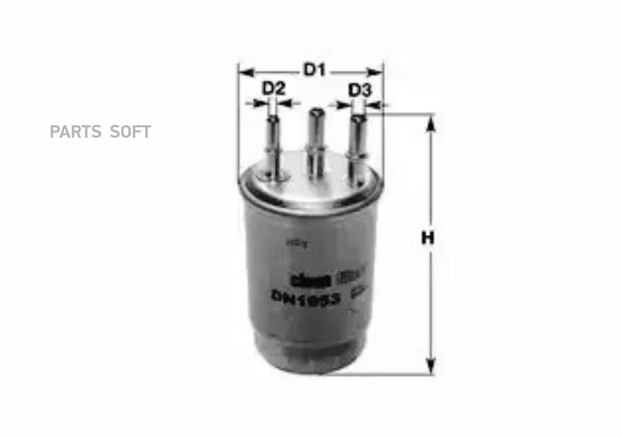 Фильтр топл. CLEAN FILTER DN1944