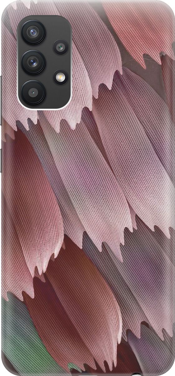 

Силиконовый чехол на Samsung Galaxy A32 с принтом "Розовые лепестки", Красный;розовый, 7116