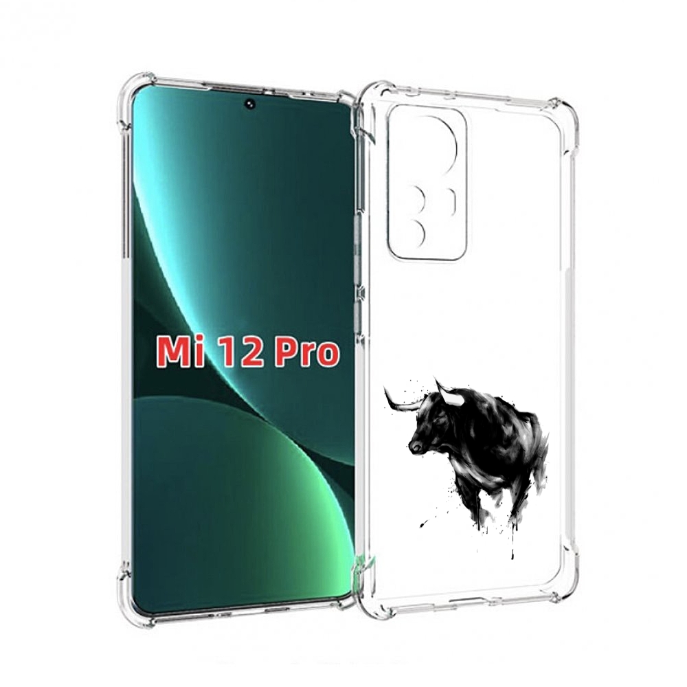 

Чехол MyPads бык для Xiaomi 12S Pro, Прозрачный, Tocco