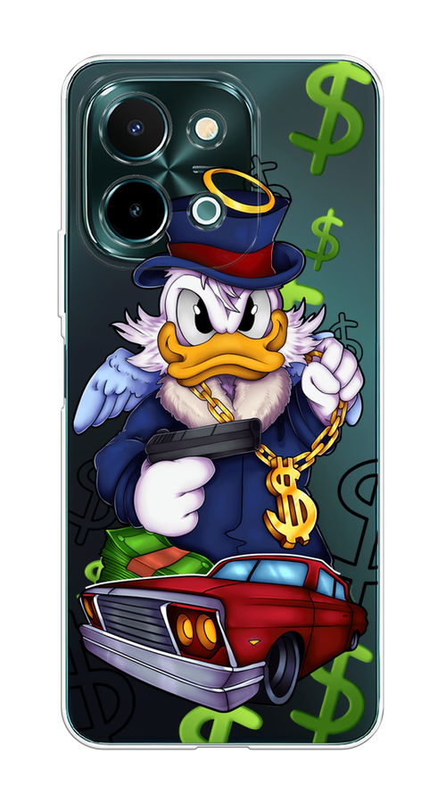 

Чехол на Vivo Y28 4G "Scrooge McDuck with a Gold Chain", Красный;синий;белый, 2611650-1