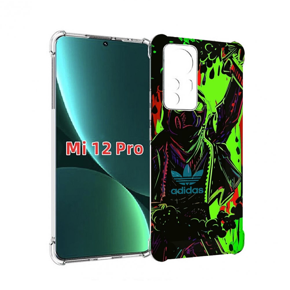 

Чехол MyPads мужчина в красках адидас для Xiaomi 12S Pro, Прозрачный, Tocco