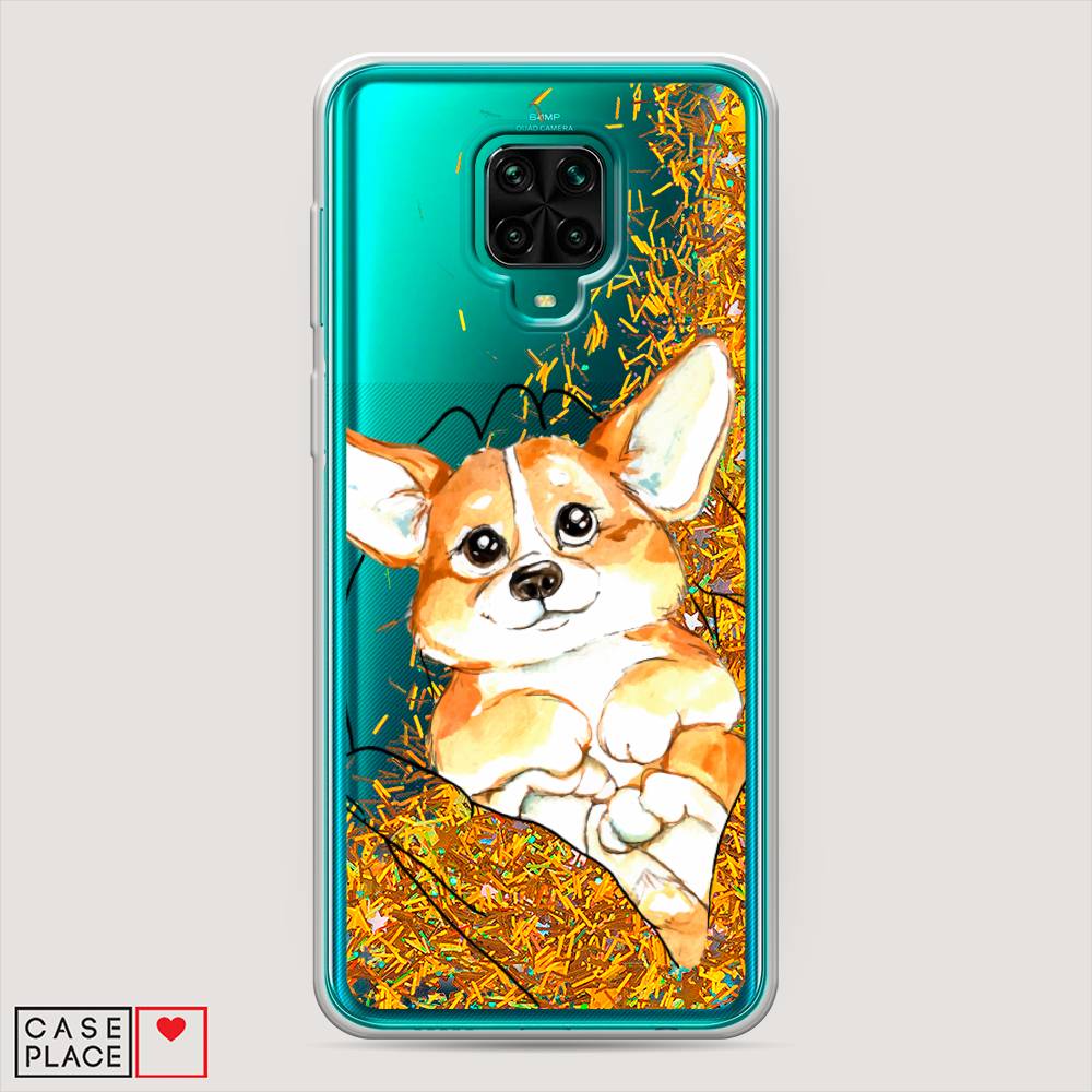 

Чехол Awog на Xiaomi Redmi Note 9 Pro/9S "Корги в ладошках", Разноцветный, 38090-1