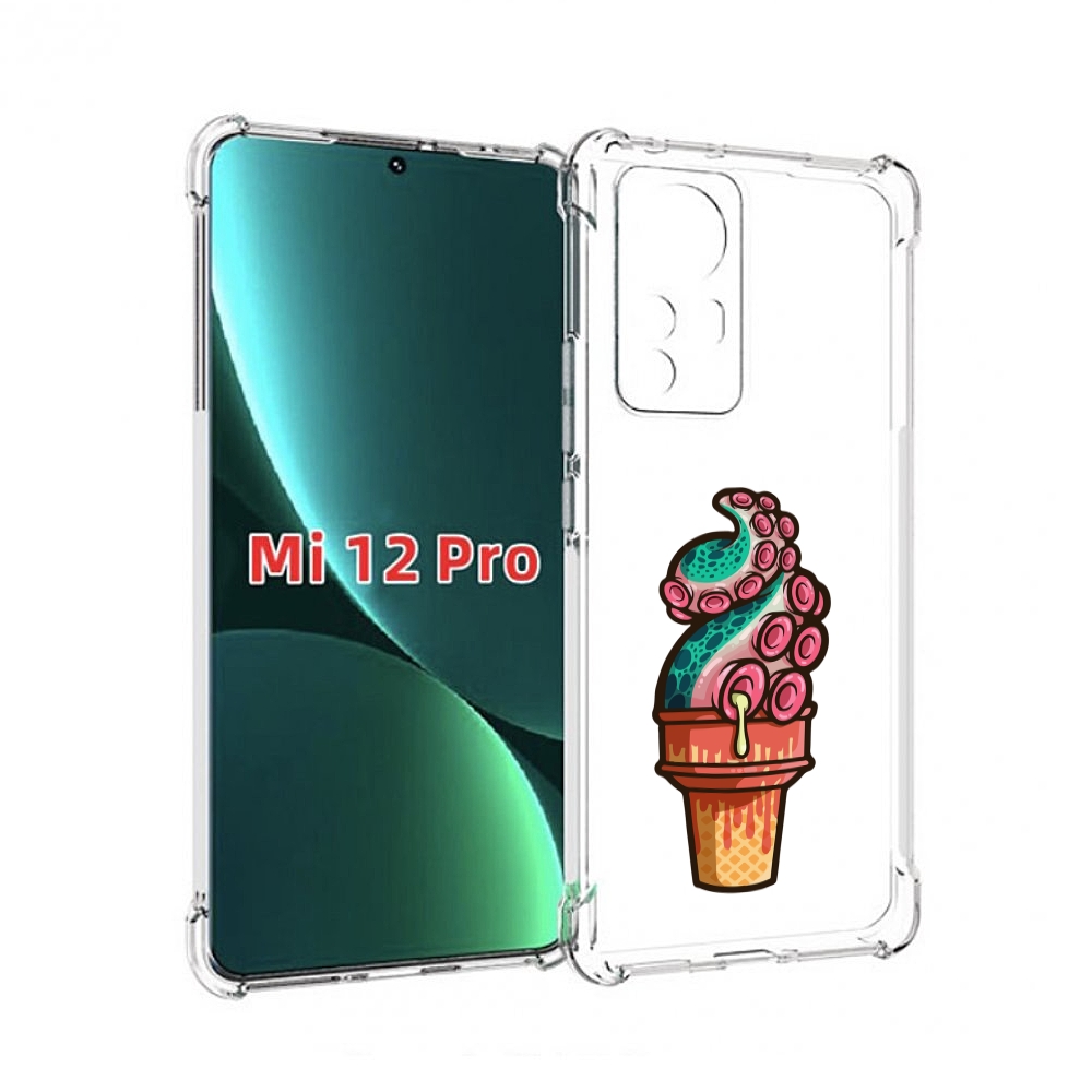

Чехол MyPads мороженное для Xiaomi 12S Pro, Прозрачный, Tocco