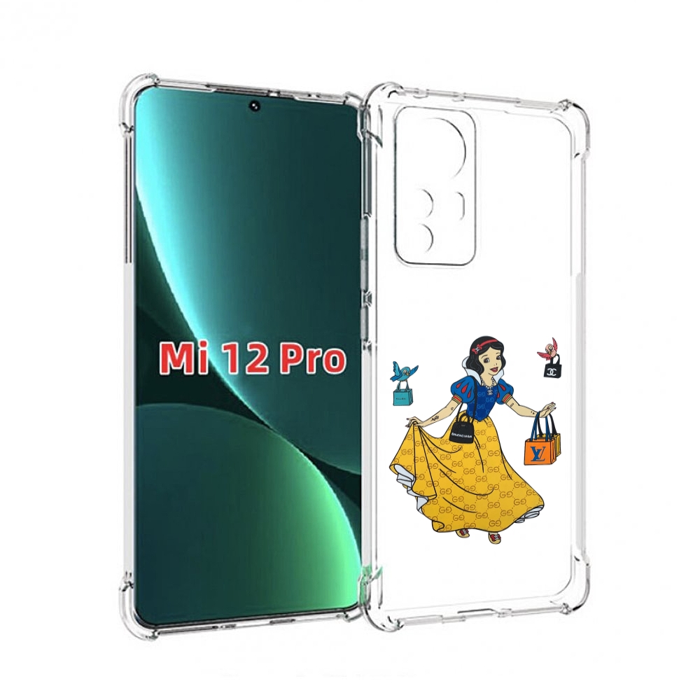 

Чехол MyPads модная-принцесса женский для Xiaomi 12S Pro, Прозрачный, Tocco