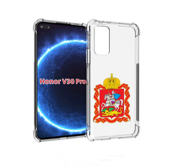 

Чехол бампер MyPads герб-московская-область для Honor V30, Прозрачный, Tocco