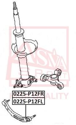 

Тяга Передняя Правая ASVA 0225P12FR