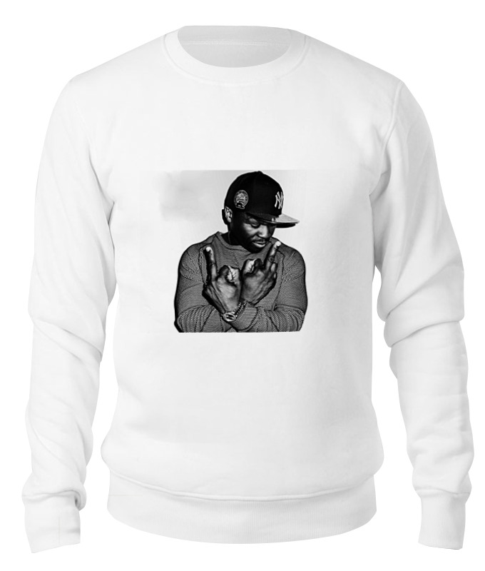 

свитшот унисекс Printio 50 cent белый XS, 50 cent