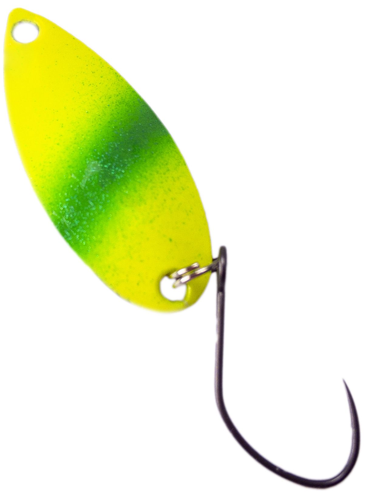 

Блесна колебалка Зябликов Семечка 2.9см 2.6гр цвет 2057, Желтый;зеленый;черный;розовый