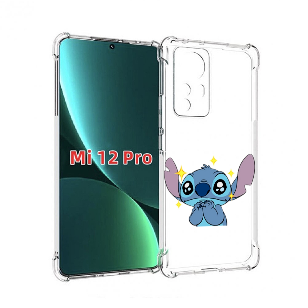 

Чехол MyPads милый-стич детский для Xiaomi 12S Pro, Прозрачный, Tocco