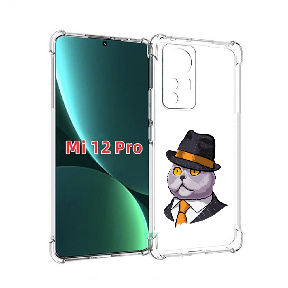 

Чехол MyPads британец для Xiaomi 12S Pro, Прозрачный, Tocco