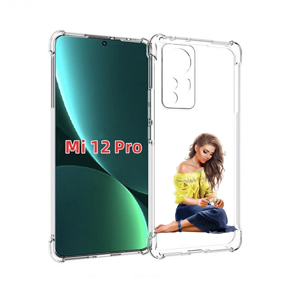 

Чехол MyPads миленькая-девочка женский для Xiaomi 12S Pro, Прозрачный, Tocco