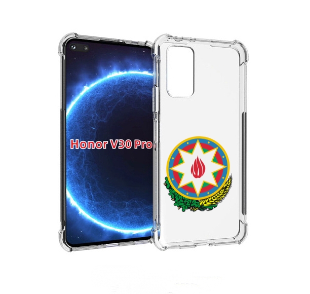 

Чехол бампер MyPads герб-азербаиджан-2 для Honor V30 Pro, Прозрачный, Tocco