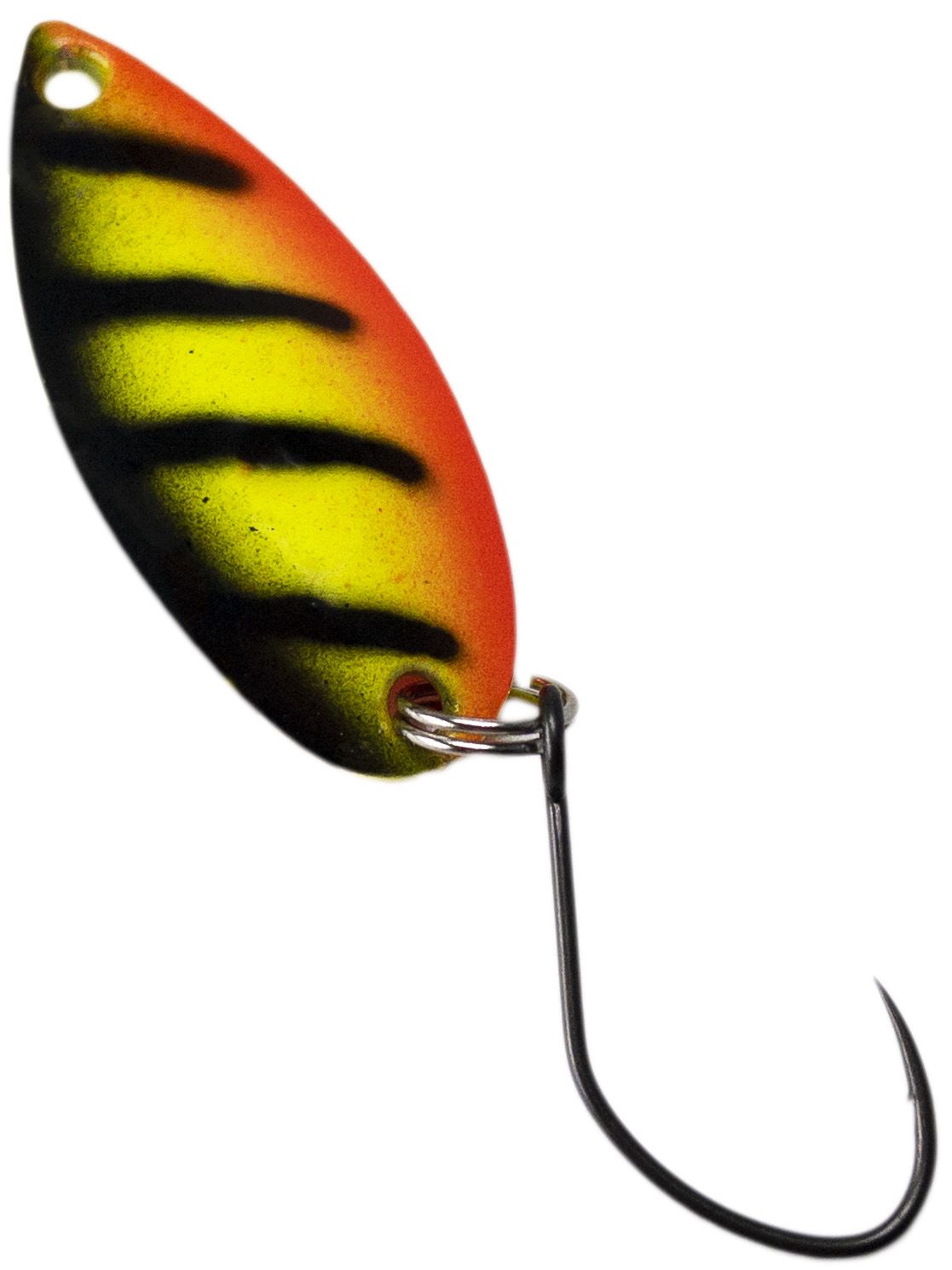 

Блесна колебалка Зябликов Семечка 2.9см 2.2гр цвет 2071, Желтый;черный;красный