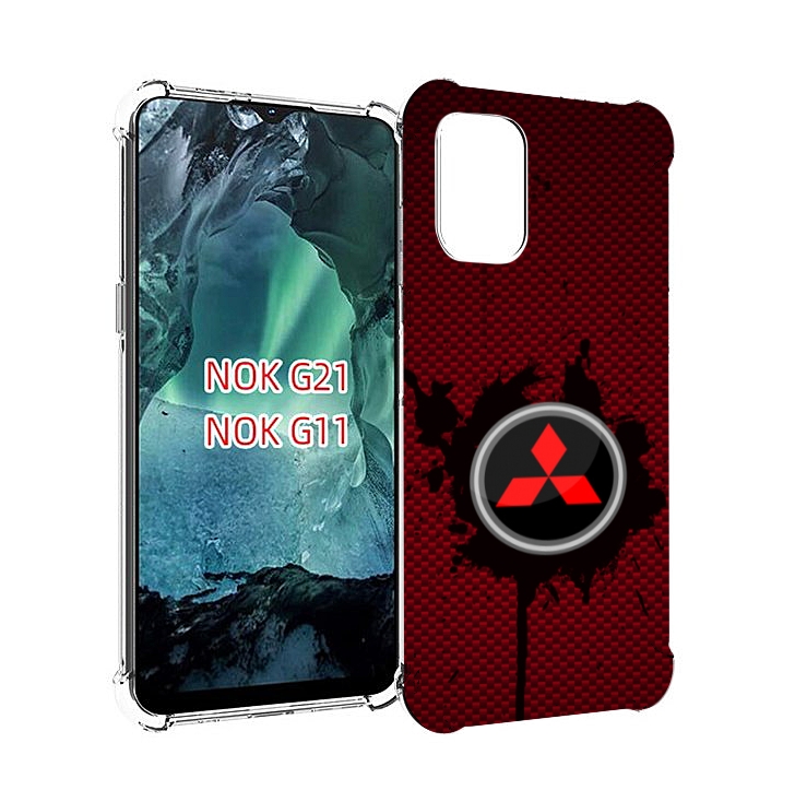 

Чехол Mypads mitsubishi 2 Для Nokia G11/G21, Прозрачный, Tocco