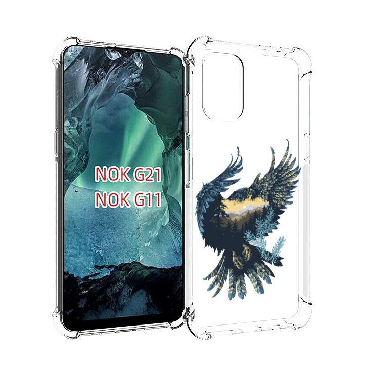 

Чехол Mypads Мирок В Соколе Для Nokia G11/G21, Прозрачный, Tocco