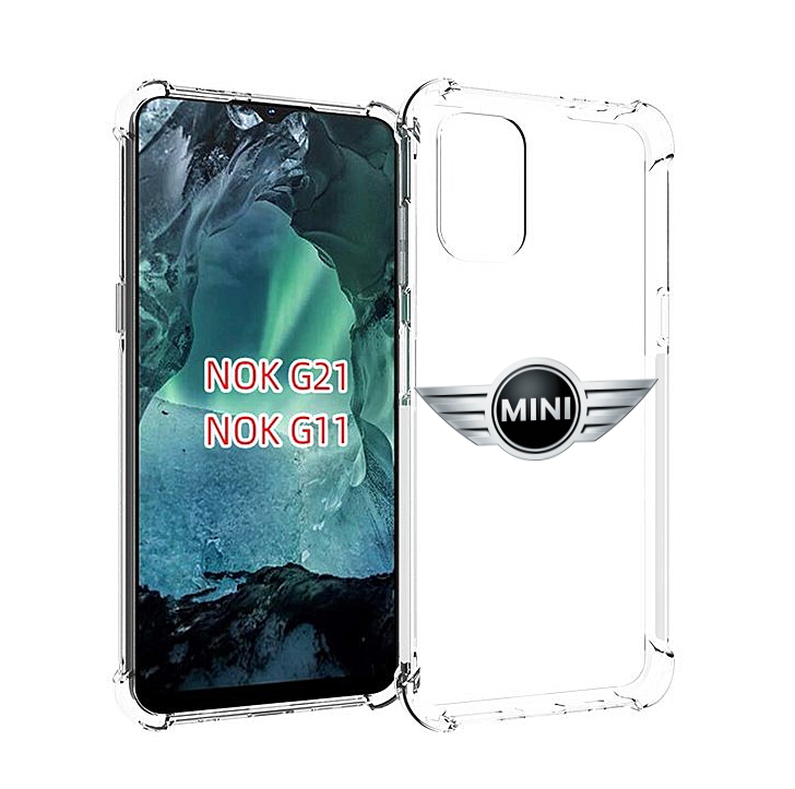 

Чехол Mypads Mini 5 Для Nokia G11/G21, Прозрачный, Tocco