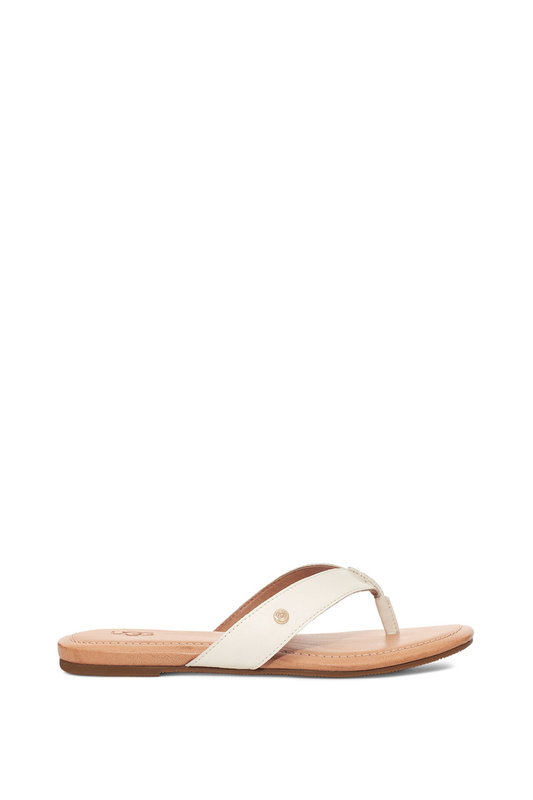 

Вьетнамки женские UGG 1120110 белые 39 RU, Белый, 1120110