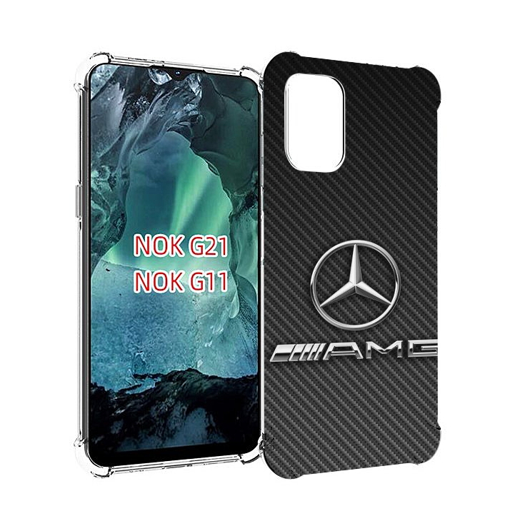 

Чехол Mypads Мерседес Амг Мужской Для Nokia G11/G21, Прозрачный, Tocco