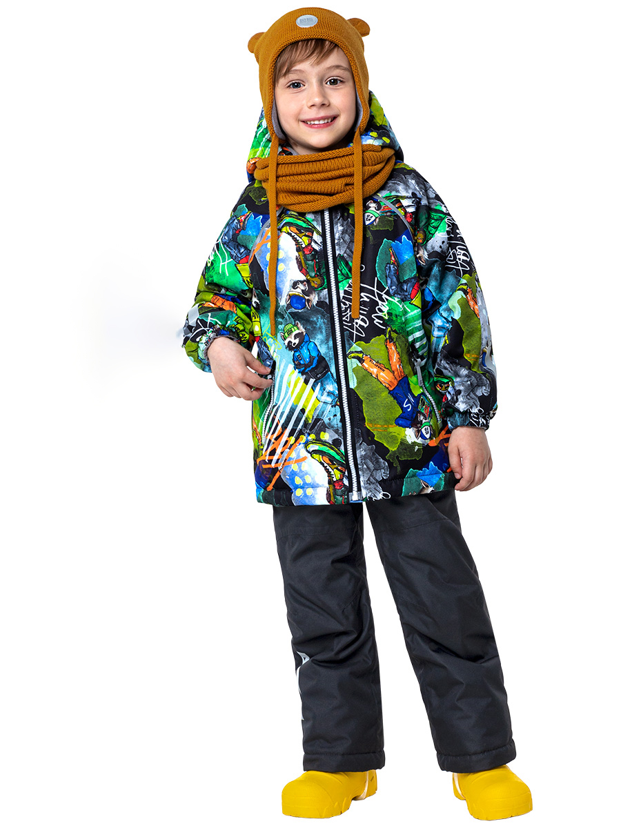 

Комплект верхней одежды NIKASTYLE 7м0723, черный, 110, 7м0723