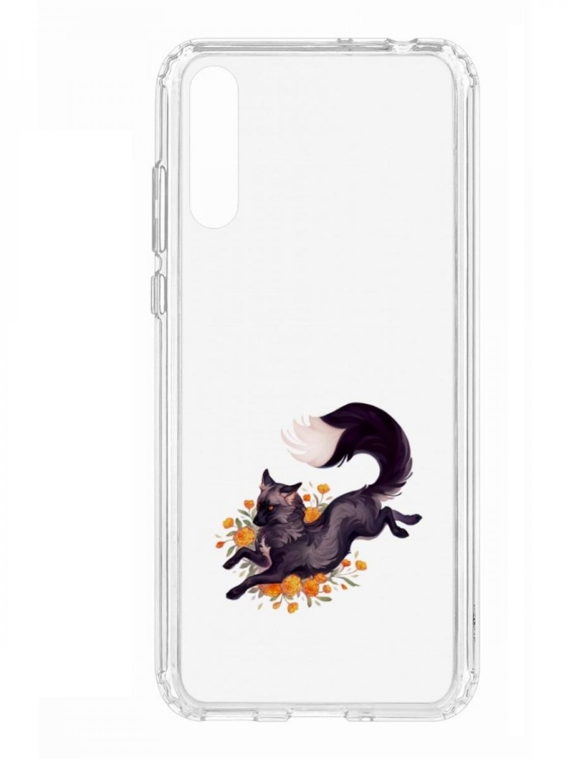 фото Чехол для смартфона huawei y8p кruче print прозрачный с принтом