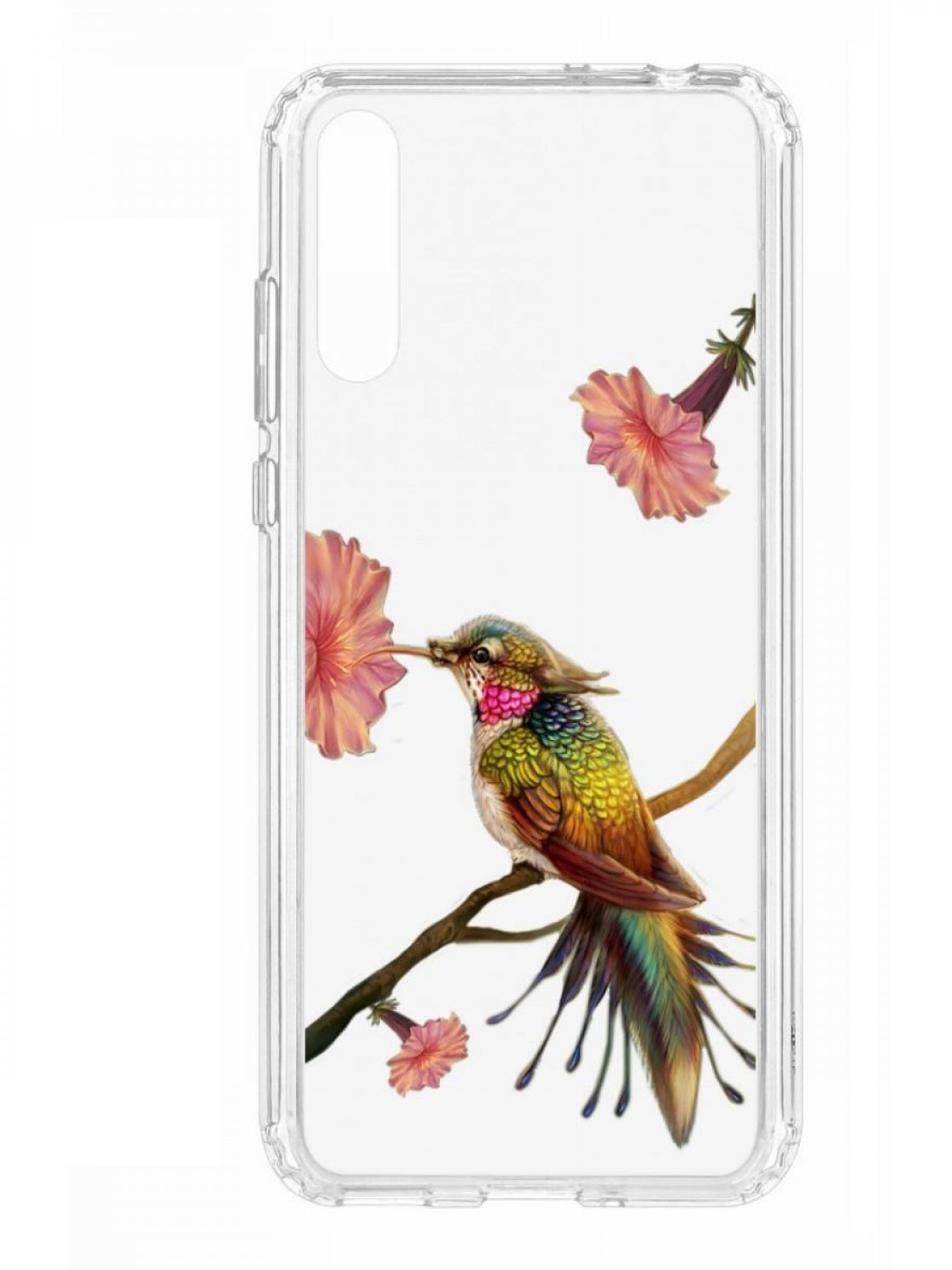 Чехол для смартфона Huawei Y8P КRUЧЕ Print прозрачный с принтом