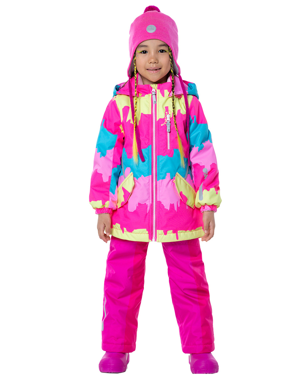 

Комплект верхней одежды NIKASTYLE 7м0423, бирюза/фуксия, 122, 7м0423