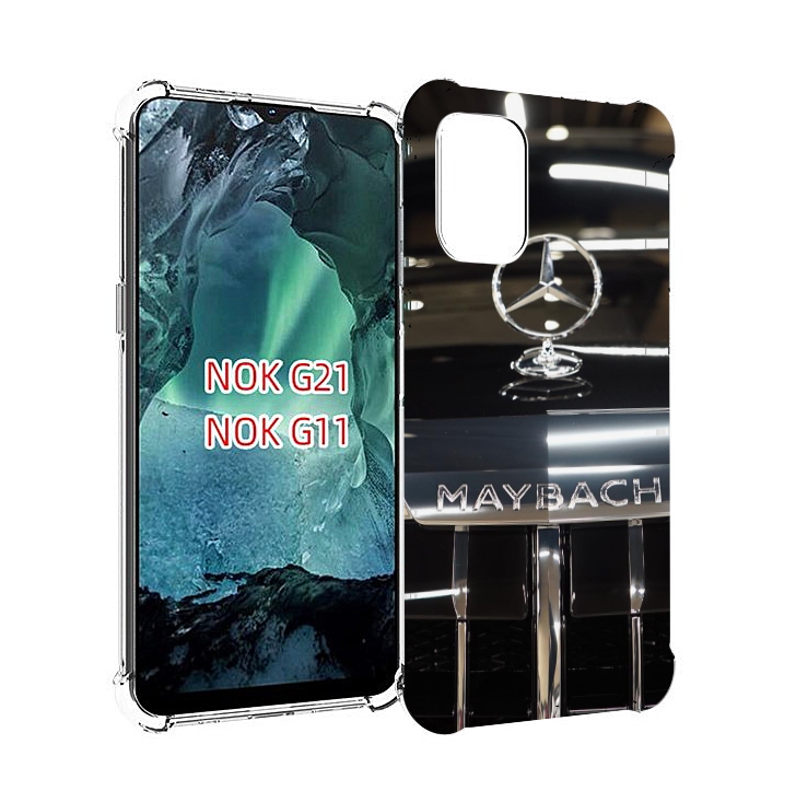 

Чехол Mypads Maybach 2 Для Nokia G11/G21, Прозрачный, Tocco