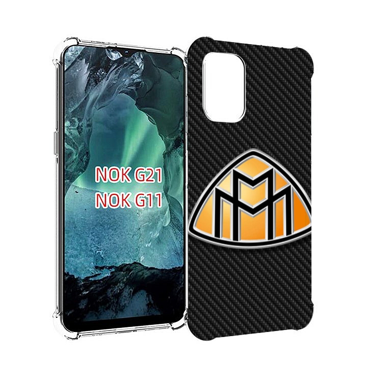 

Чехол Mypads Maybach Для Nokia G11/G21, Прозрачный, Tocco