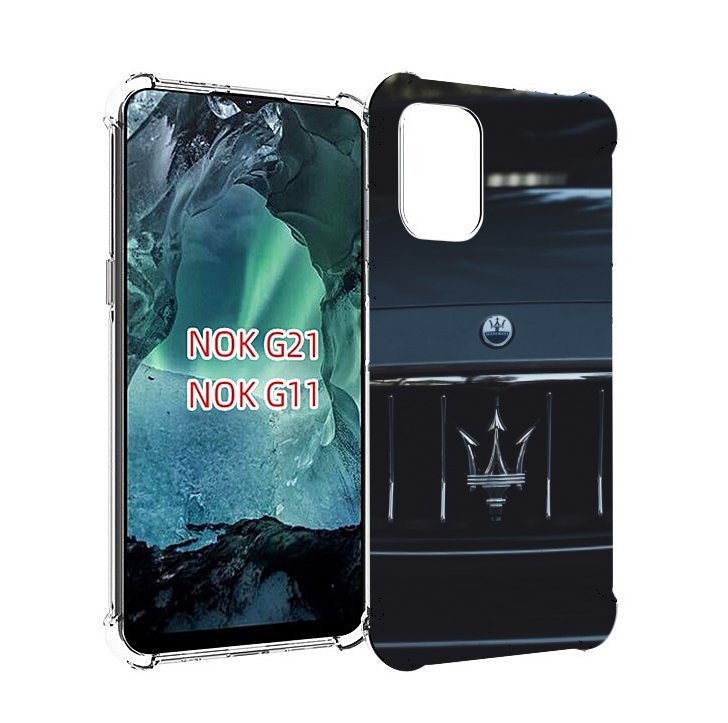 

Чехол Mypads Maserati 2 Для Nokia G11/G21, Прозрачный, Tocco