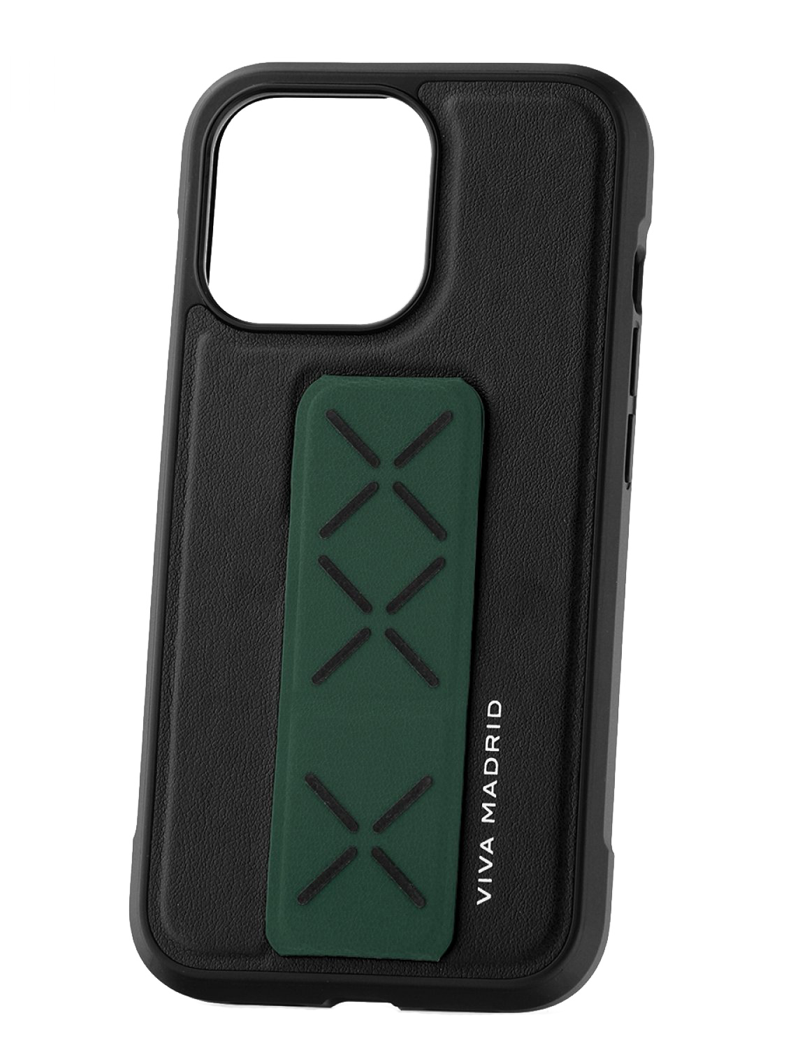 

Чехол для смартфона Apple iPhone 13 Pro Viva Madrid Morphix Green, Черный;зеленый