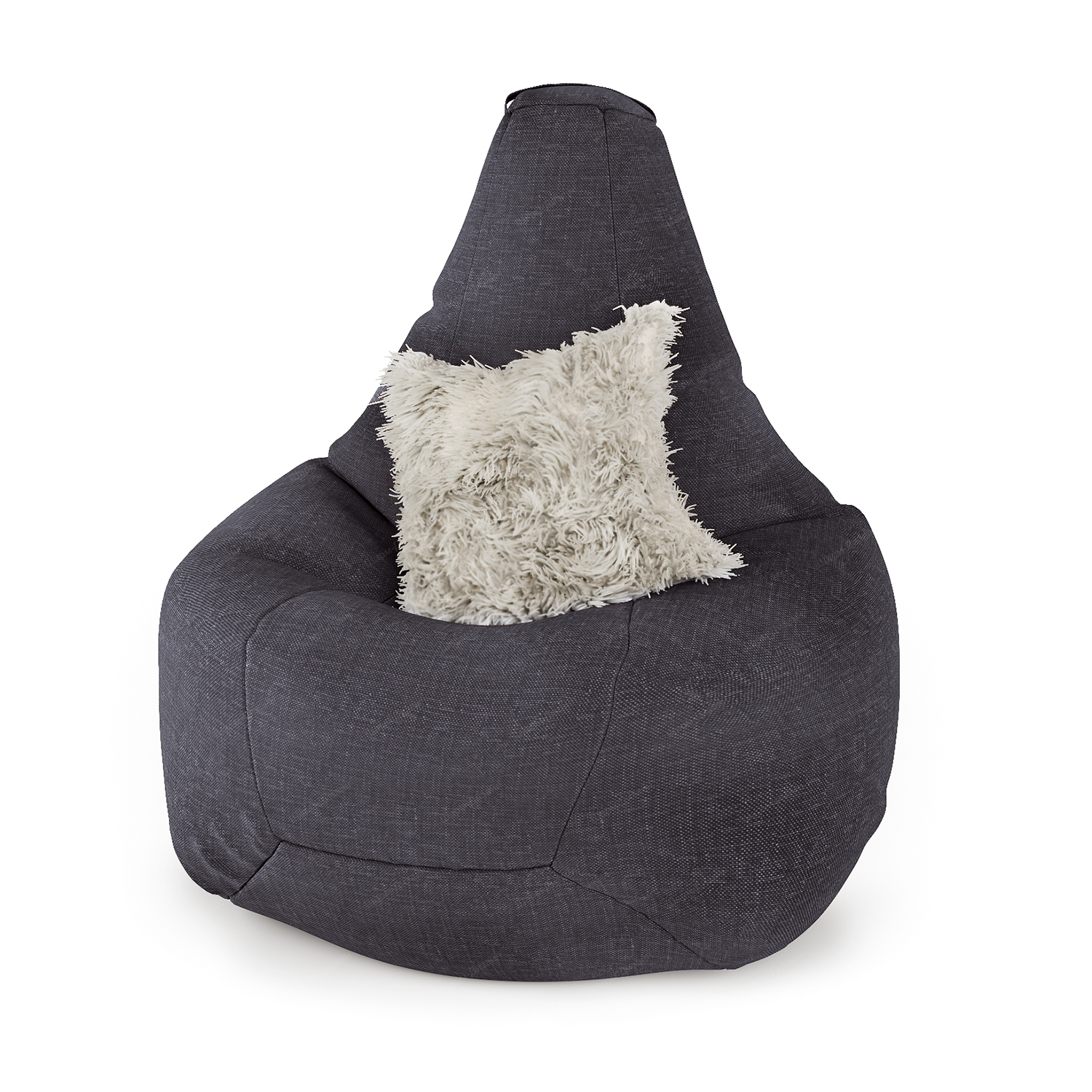 фото Кресло-мешок шарм-дизайн кресло xl, серый