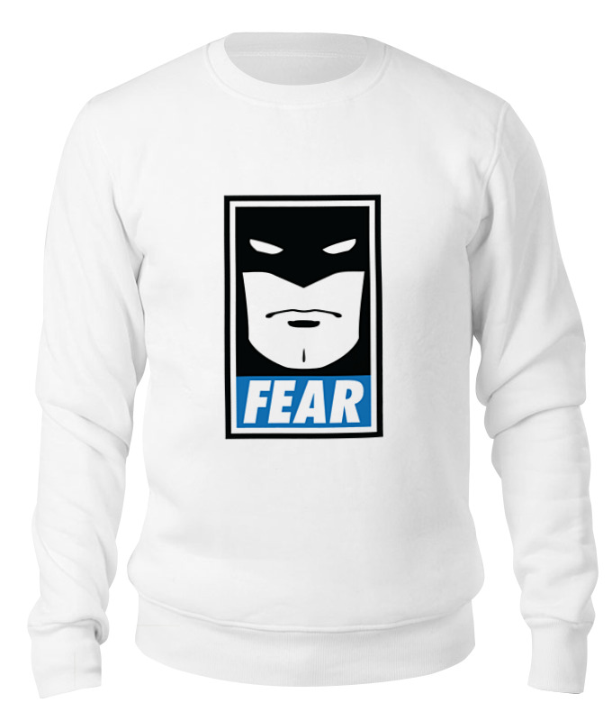 

Свитшот унисекс Printio Batman (бэтмен) белый XS, Batman (бэтмен)
