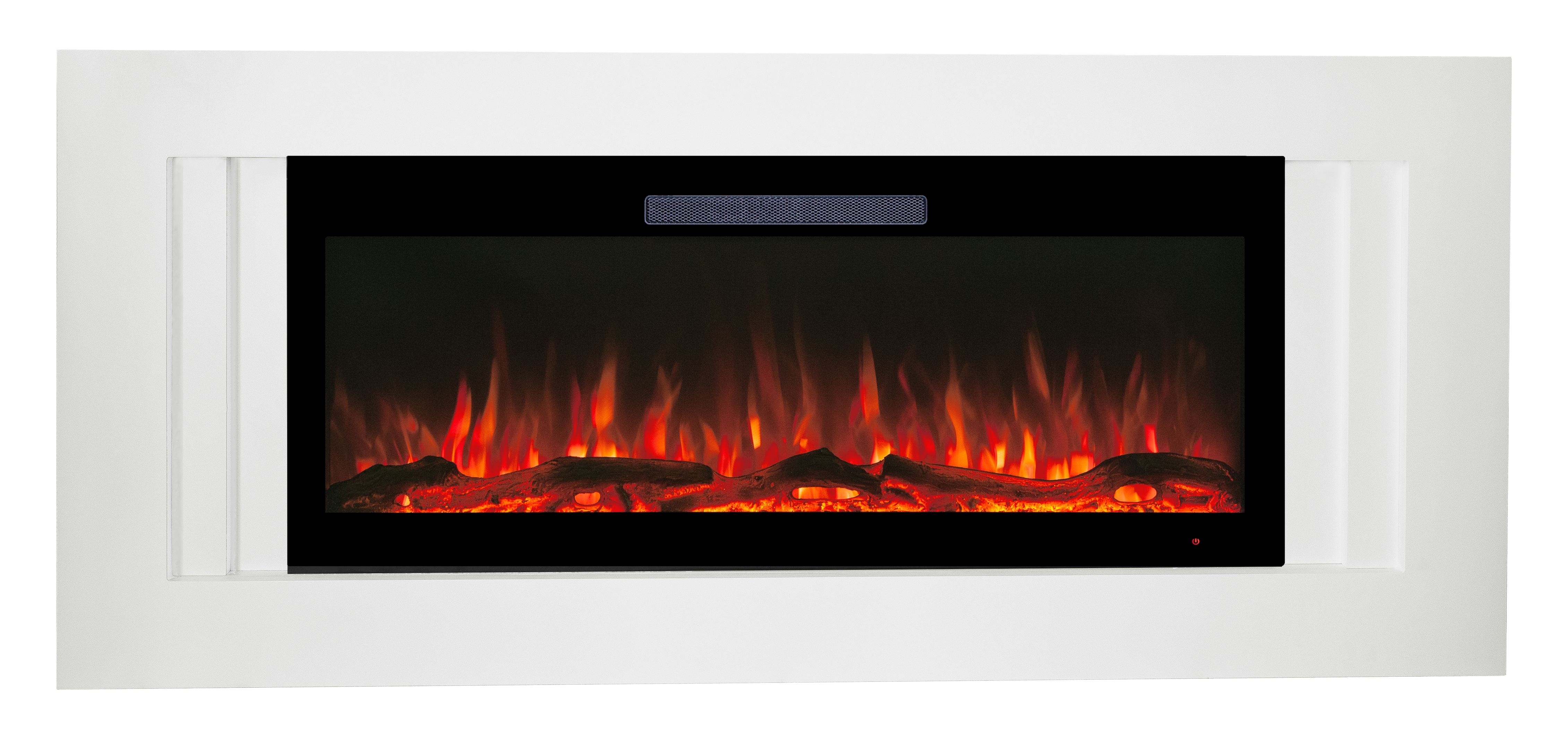 

Электрокамин RealFlame Stockholm 42 WT c Diamond 42, с муляжом дров и кристалами