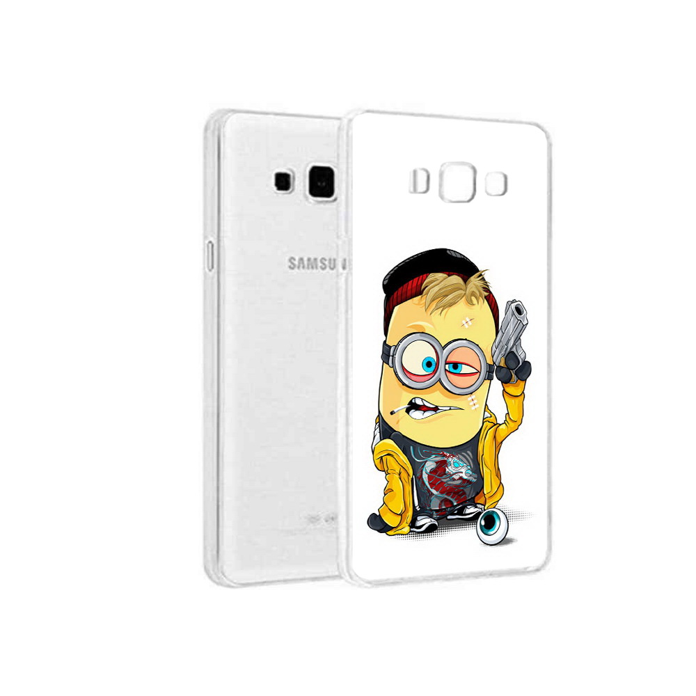 Чехол MyPads Tocco для Samsung Galaxy A8 миньон бандит