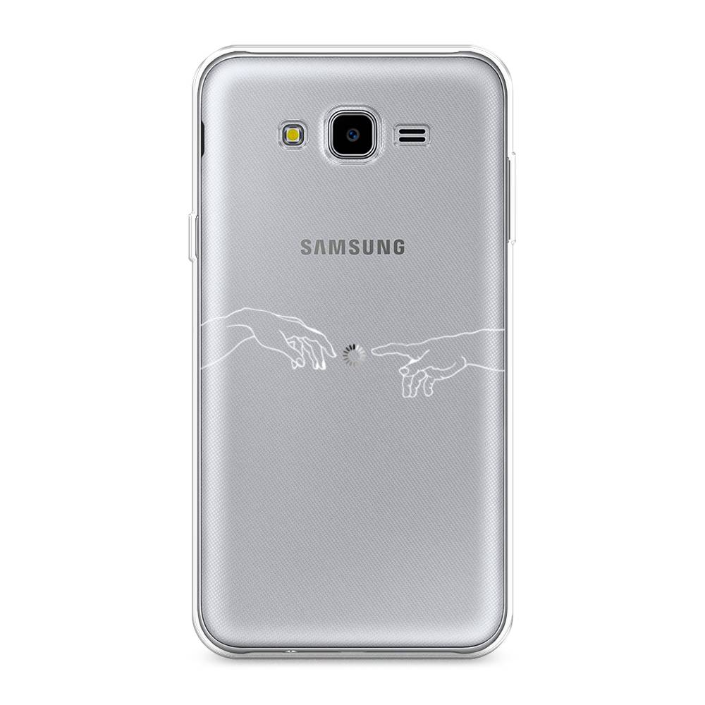 

Чехол Awog на Samsung Galaxy J7 Neo "Загрузка творения", Белый;серый;прозрачный, 25350-10