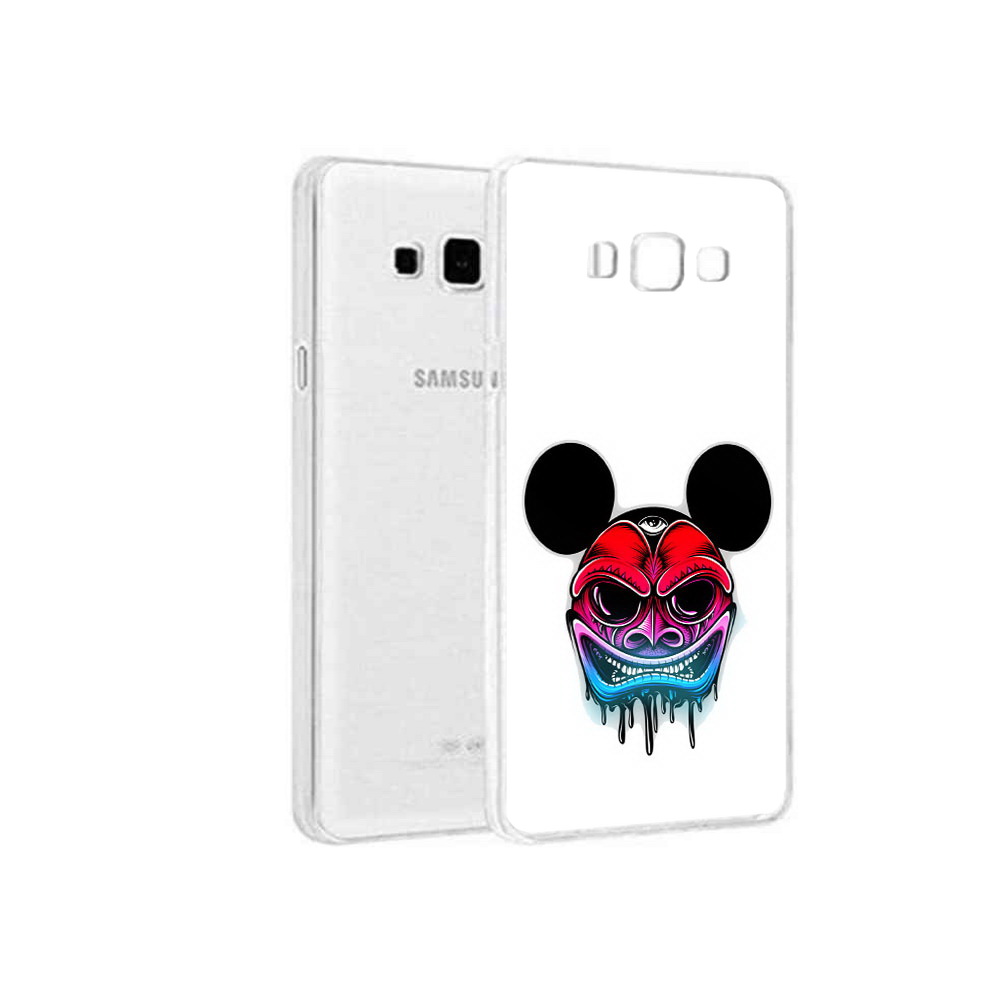 

Чехол MyPads Tocco для Samsung Galaxy A8 микки в маске, Прозрачный, Tocco