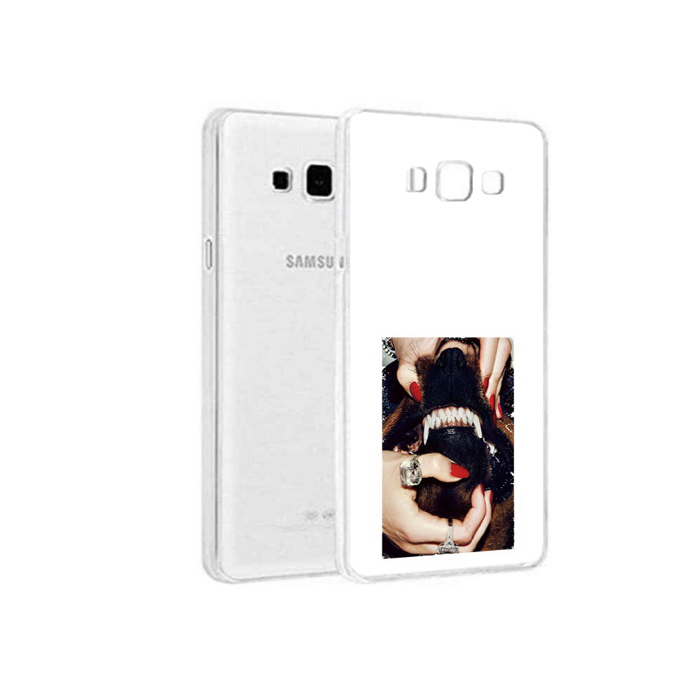 

Чехол MyPads Tocco для Samsung Galaxy A8 маникюр, Прозрачный, Tocco