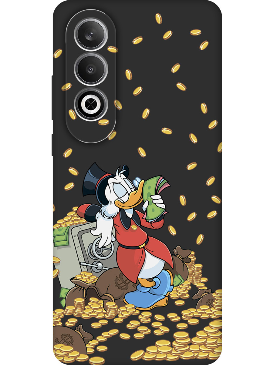 

Силиконовый чехол на OnePlus Nord CE4 с принтом "Скрудж и сейф" матовый черный, Черный;белый;красный, 782628871